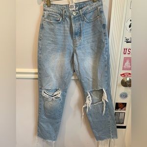 BDG slim straight high waisted jeans